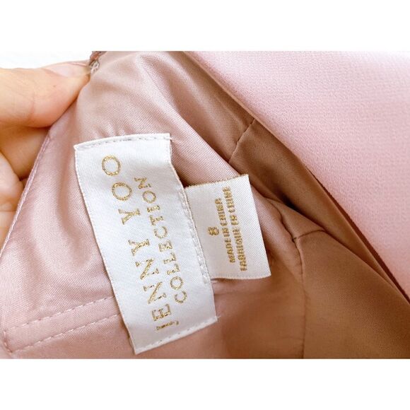 Jenny Yoo Bryce Surplice V-neck chiffon maxi dress - Picture 11 of 11